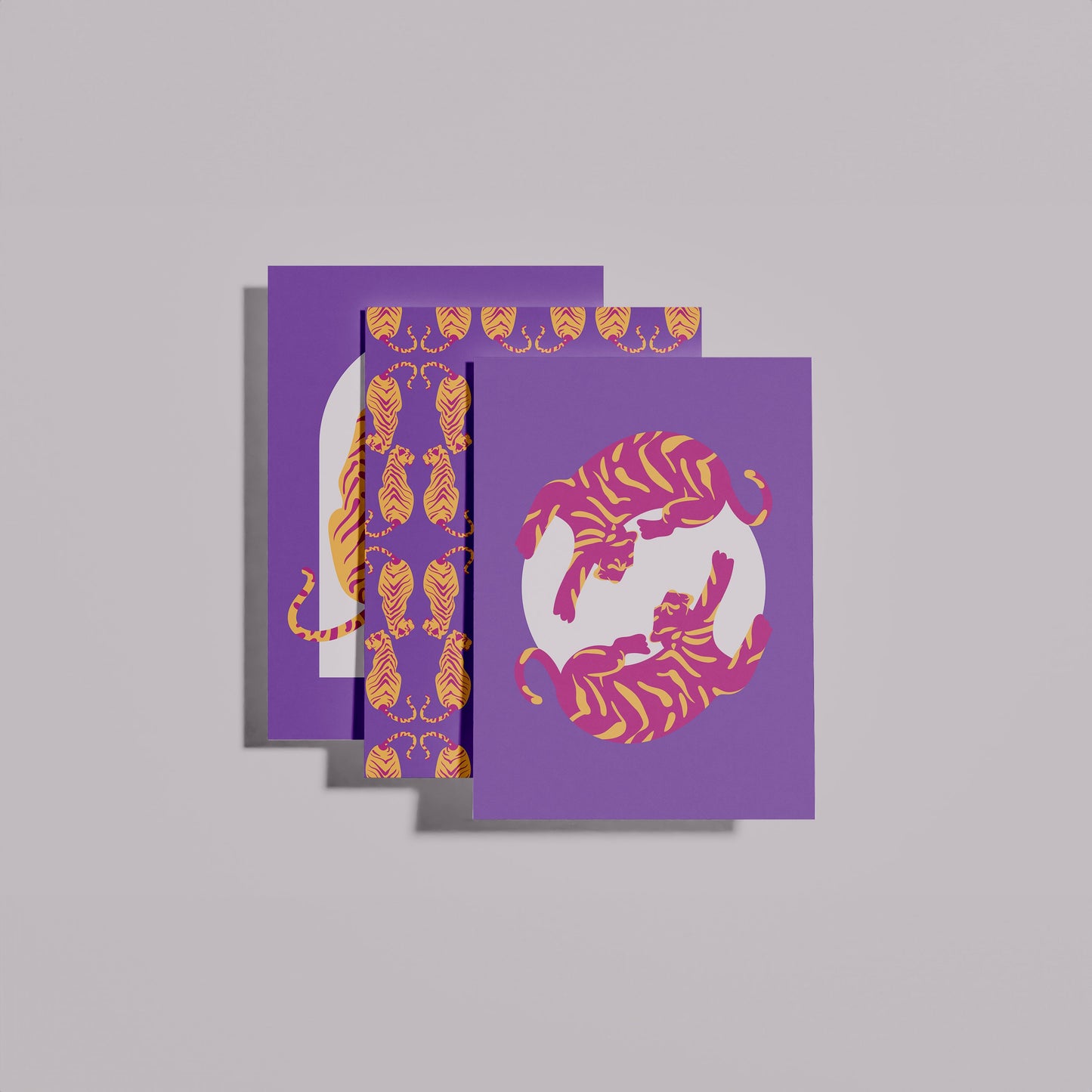 Tigress Violet Trio - THE WALL SNOB