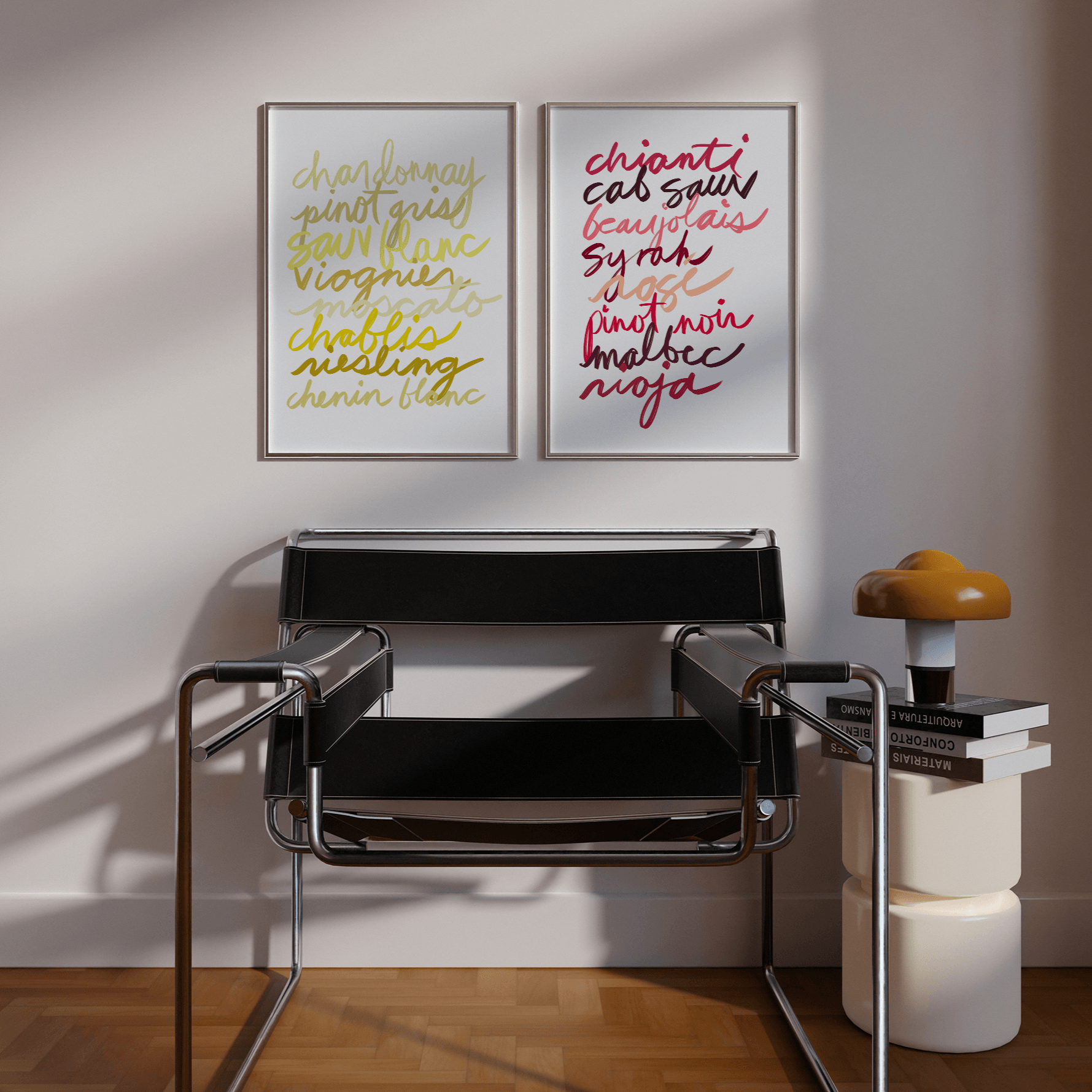 Vino Blanco Print - THE WALL SNOB