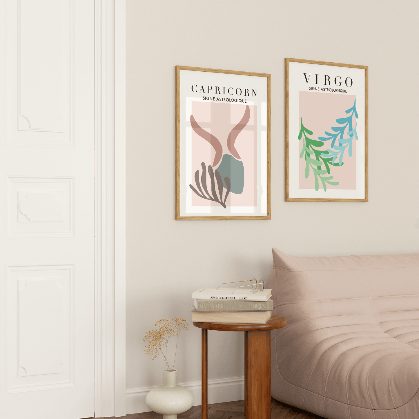 Virgo Cutouts, Poster - THE WALL SNOB