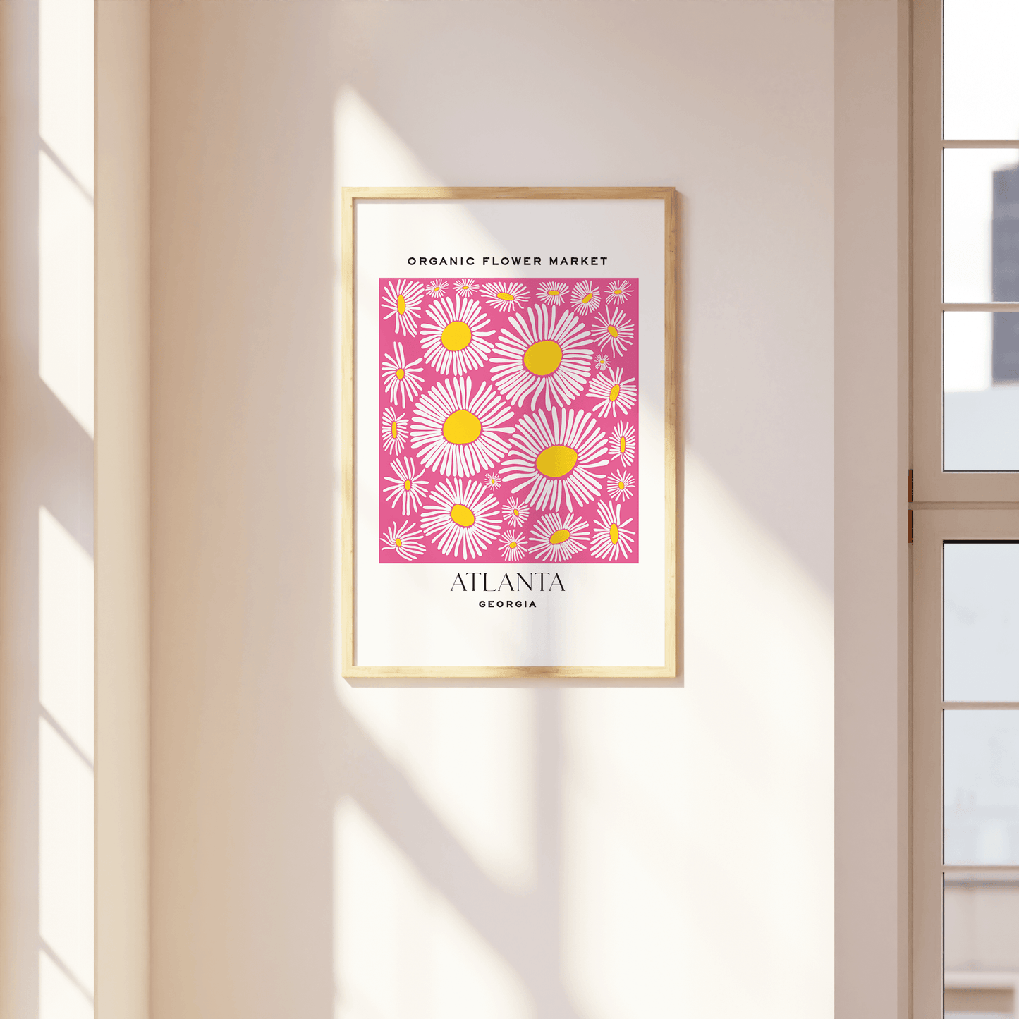 Atlanta Flower Market Print - THE WALL SNOB