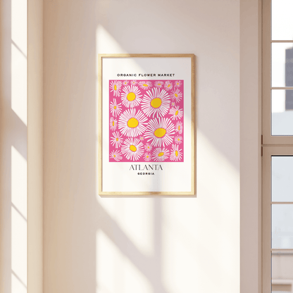 Atlanta Flower Market Print - THE WALL SNOB