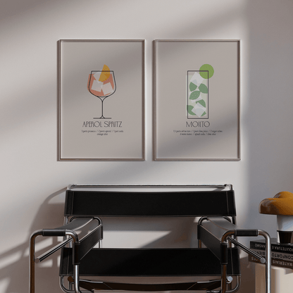 Mojito Cocktail Print - THE WALL SNOB