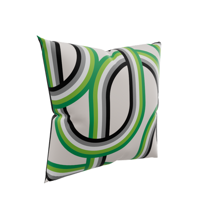 Aromantic Stripes Accent Pillow Case