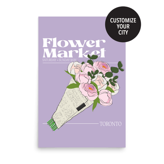 Toronto Flower Market Bouquet - THE WALL SNOB