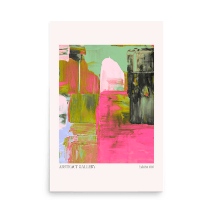 Abstract Gallery 010 Print - THE WALL SNOB
