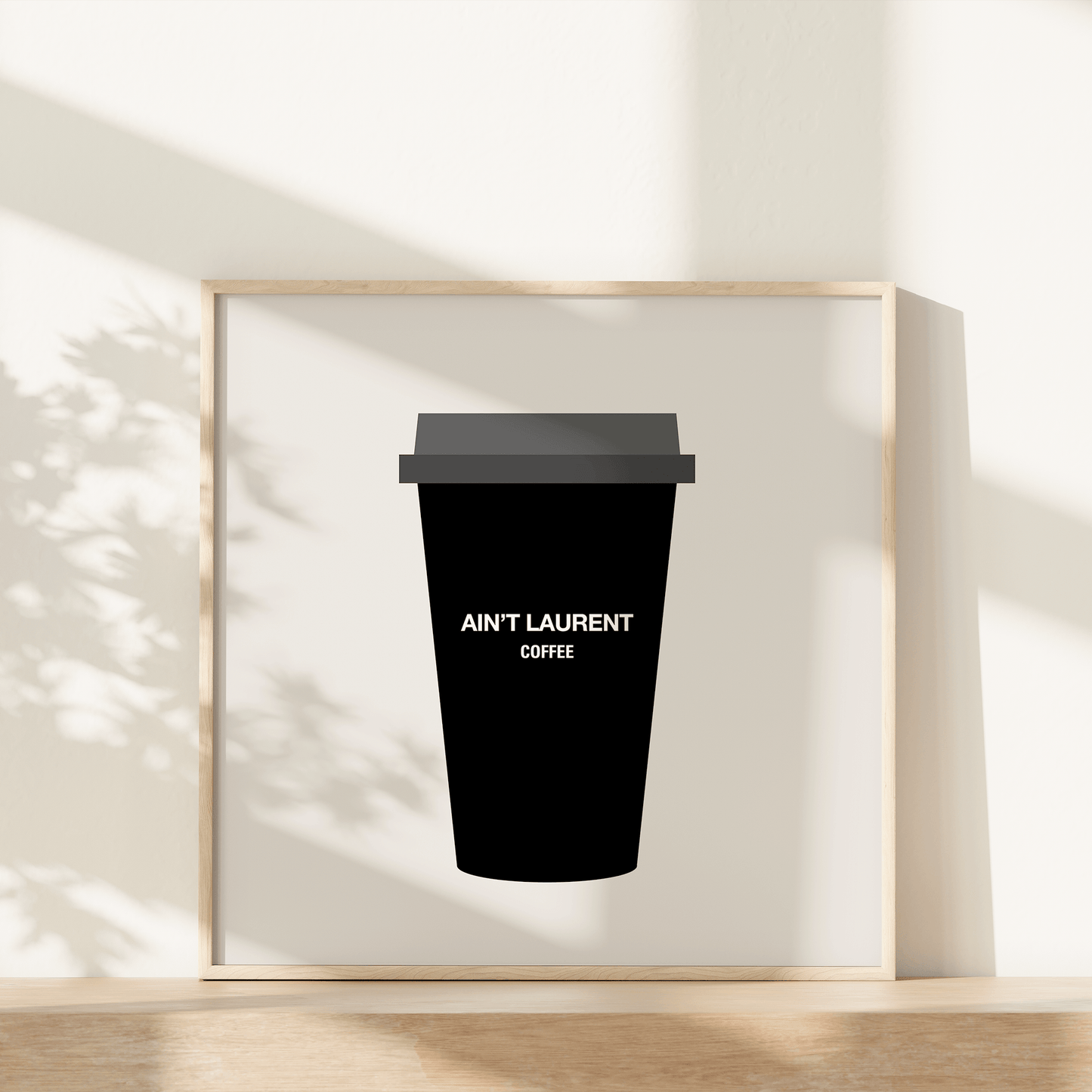 Ain't Laurent Coffee Mug Print - THE WALL SNOB