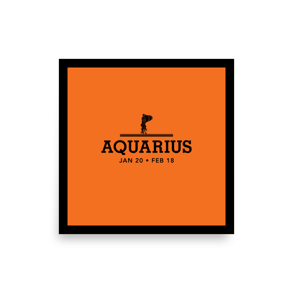 Aquarius Legacy Print - THE WALL SNOB