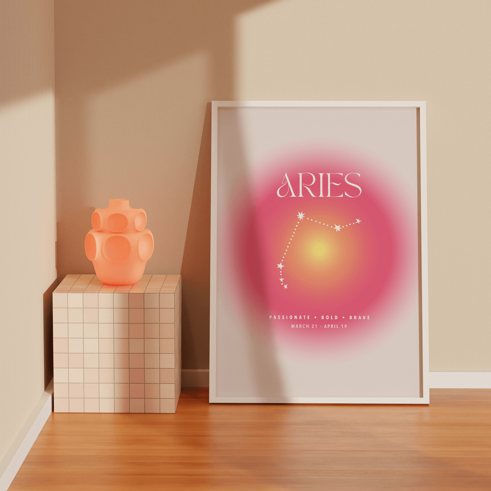 Aries Aura, Poster - THE WALL SNOB