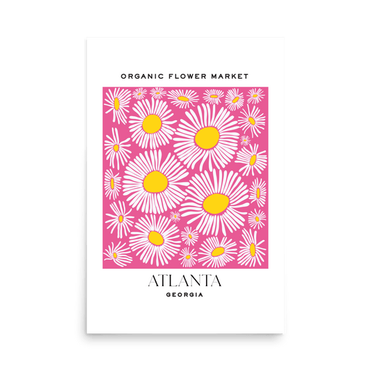 Atlanta Flower Market Print - THE WALL SNOB