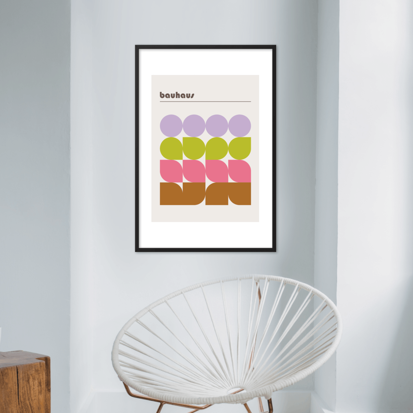 Bauhaus Abstract Exhibition, Poster - THE WALL SNOB