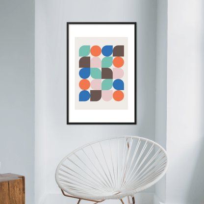 Bauhaus Abstract Shapes, Poster - THE WALL SNOB