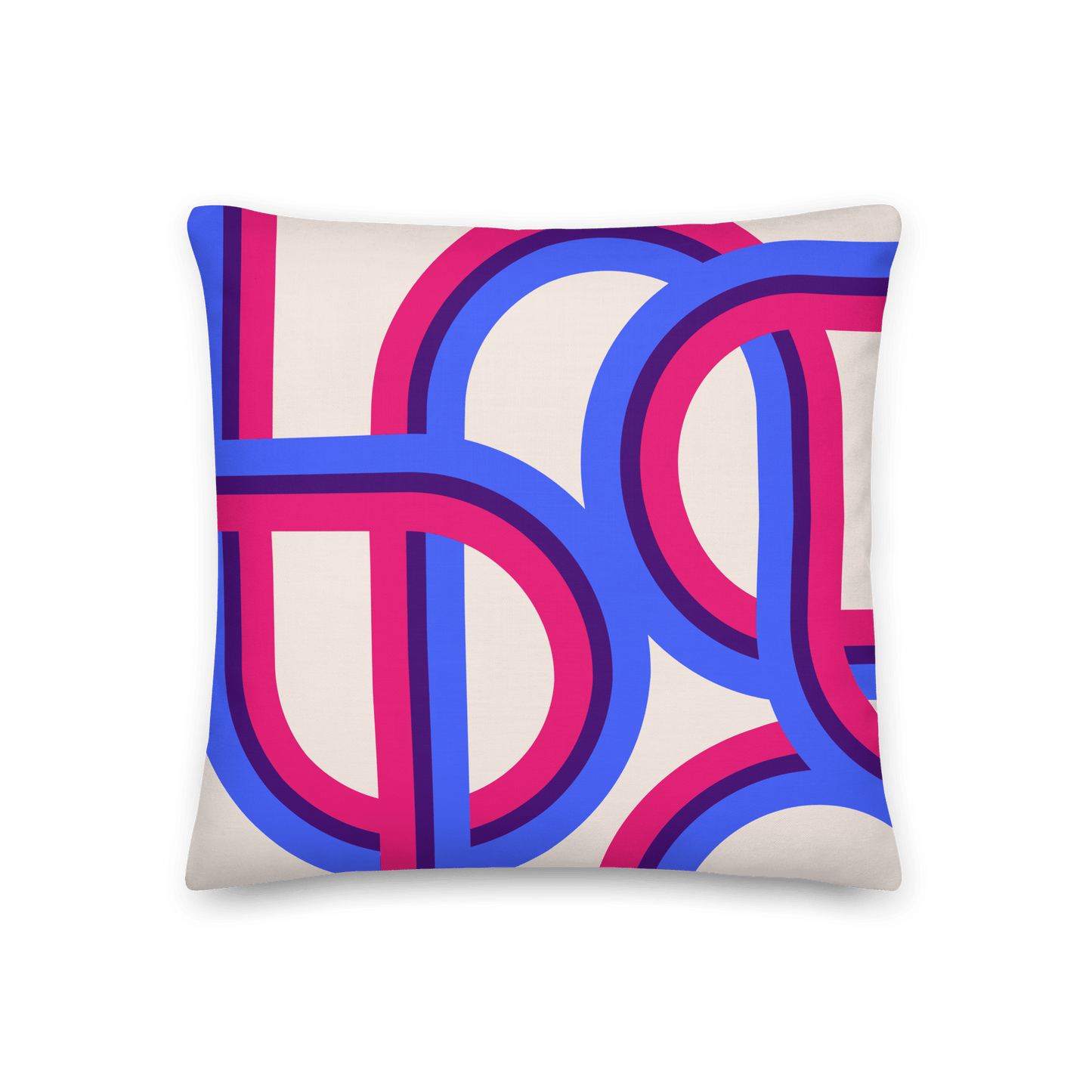 Bi Pride Stripes Pillowcase - THE WALL SNOB