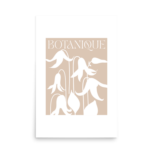 Botanique in Tan Print - THE WALL SNOB