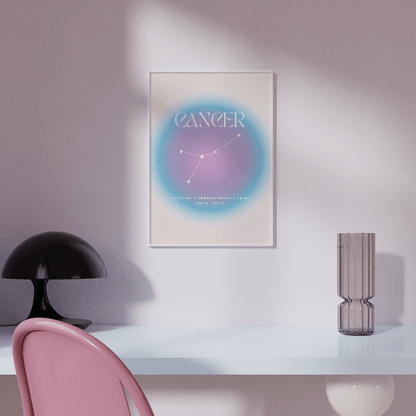 Cancer Aura, Poster - THE WALL SNOB