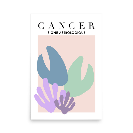 Cancer Cutouts Print - THE WALL SNOB