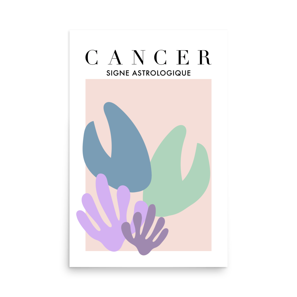 Cancer Cutouts Print - THE WALL SNOB