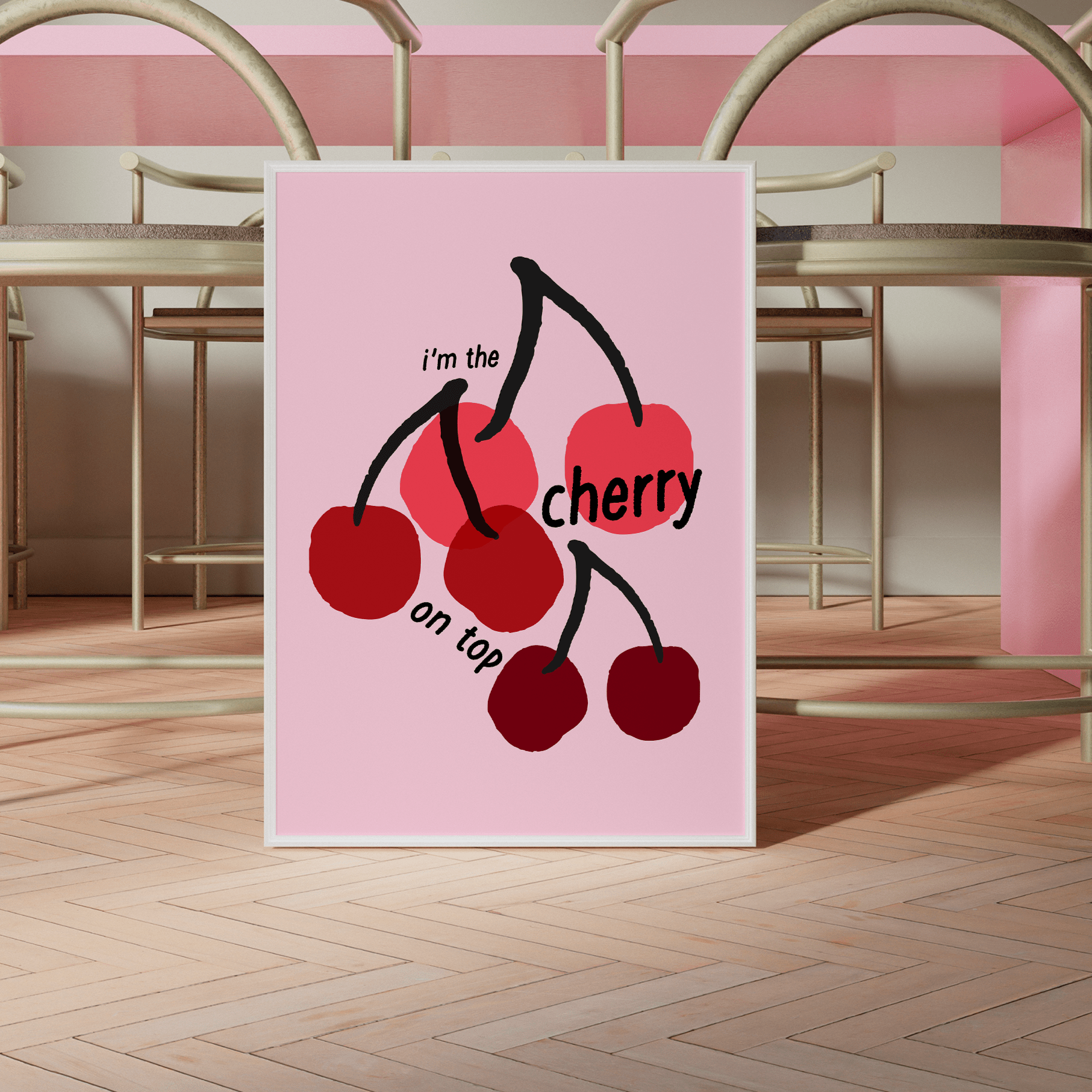 Cherry On Top Print - THE WALL SNOB