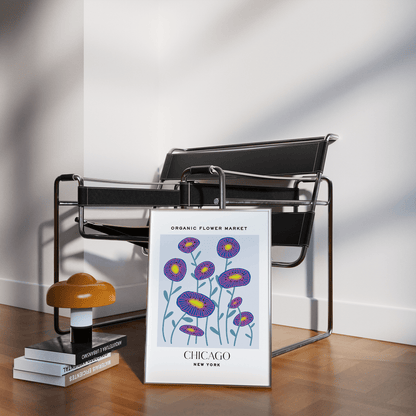 Chicago Flower Market Print - THE WALL SNOB