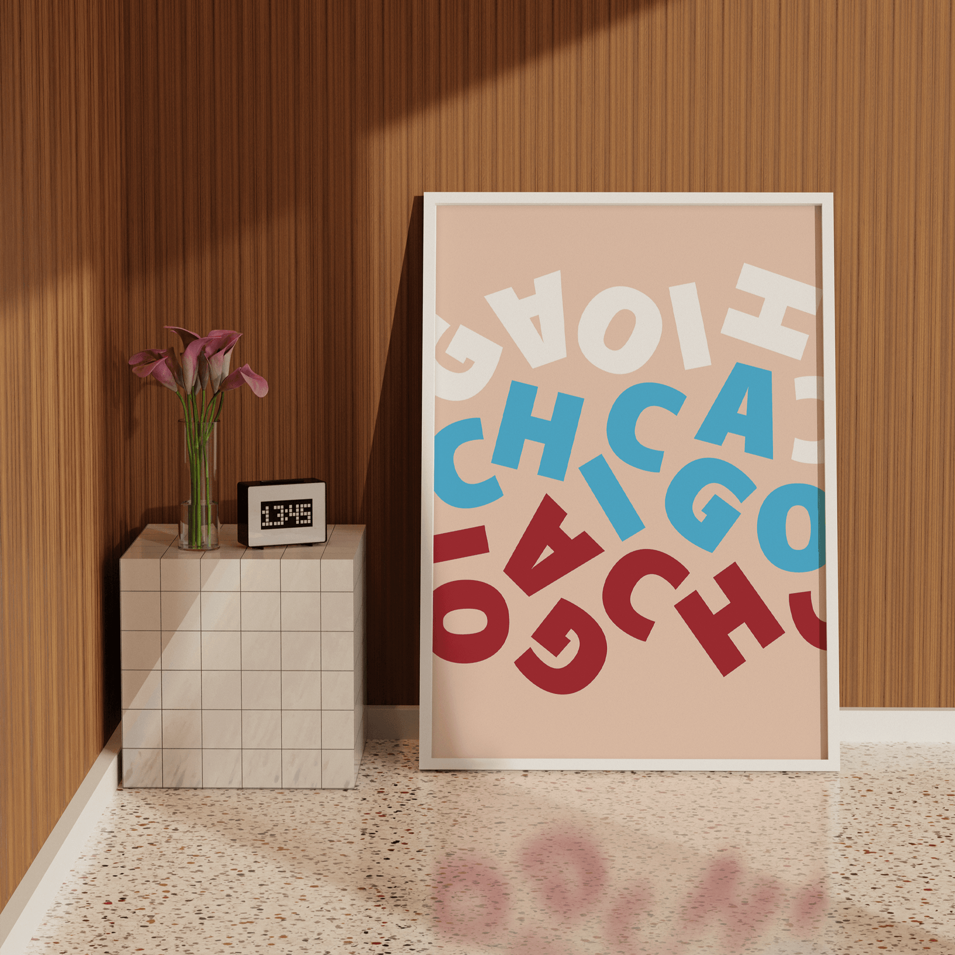 Chicago Type, Poster - THE WALL SNOB