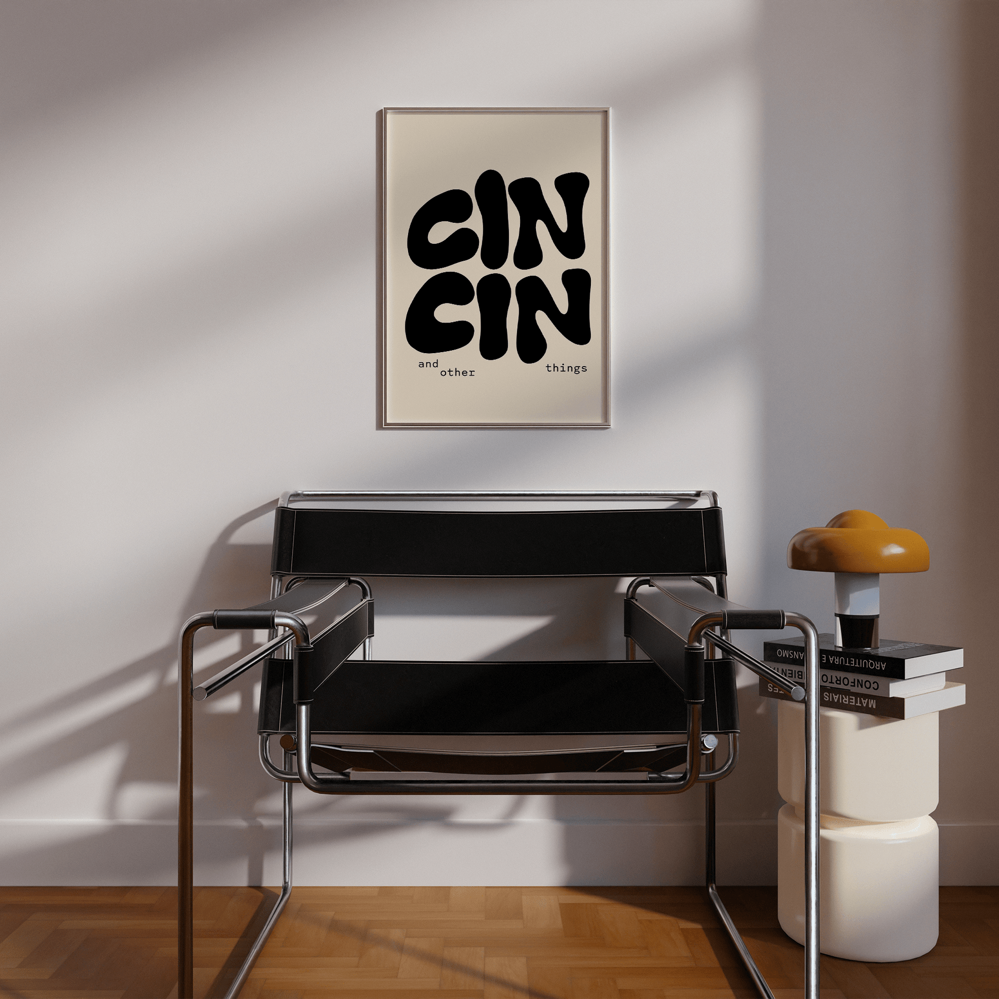 Cin Cin and Other Things Print - THE WALL SNOB