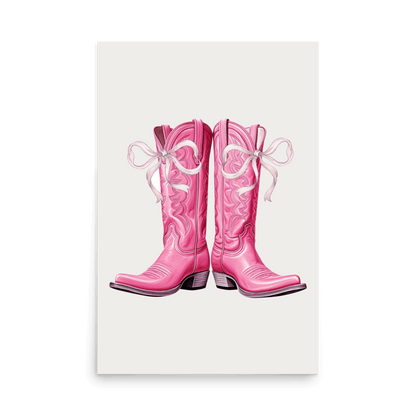 Coquette Cowgirl Print - THE WALL SNOB
