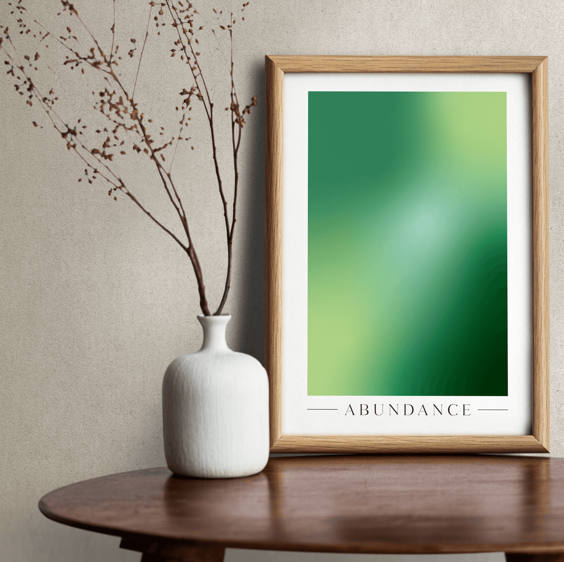 Divine Aura - Abundance Print - THE WALL SNOB