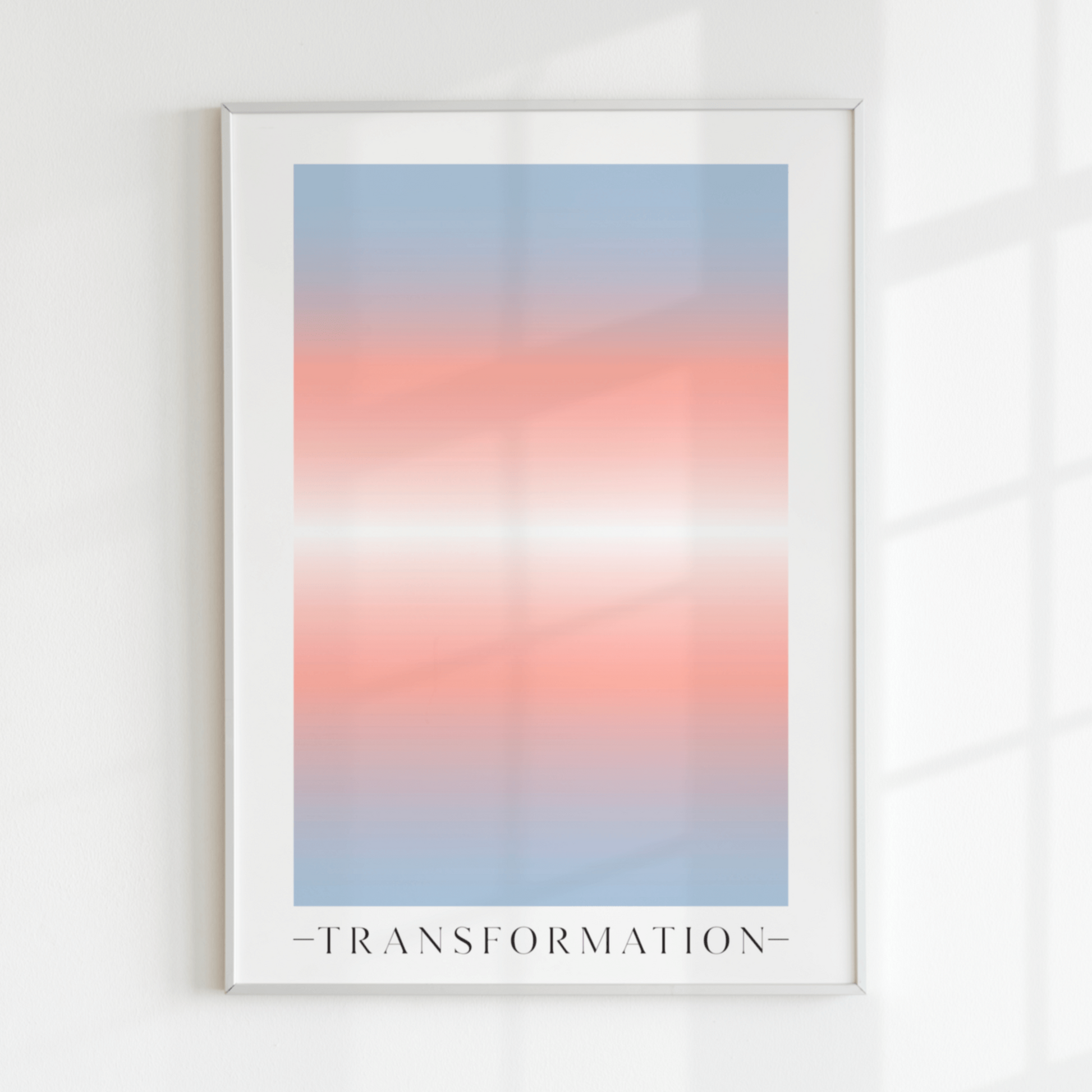 Divine Aura - Transformation, Poster - THE WALL SNOB