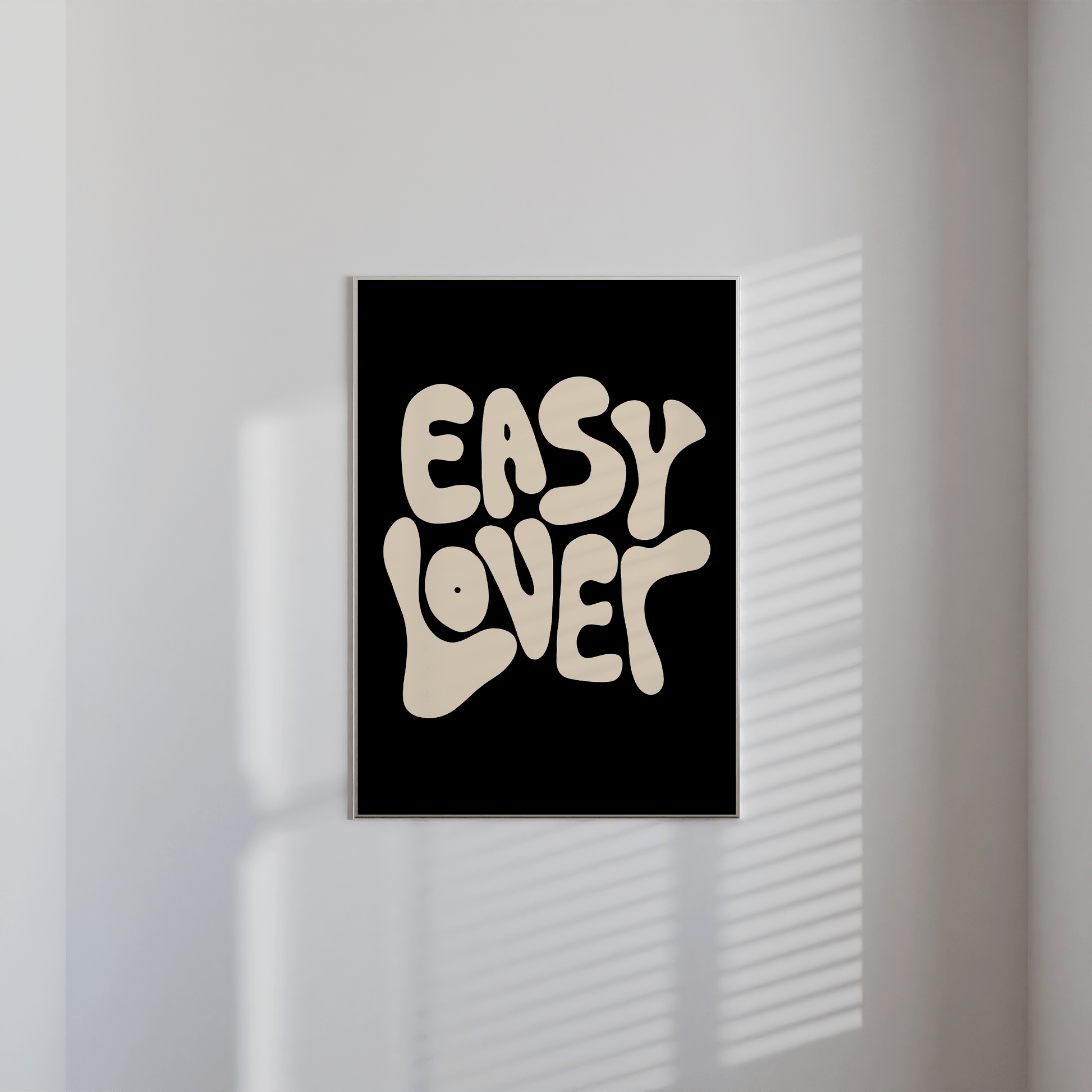 Easy Lover Print - THE WALL SNOB