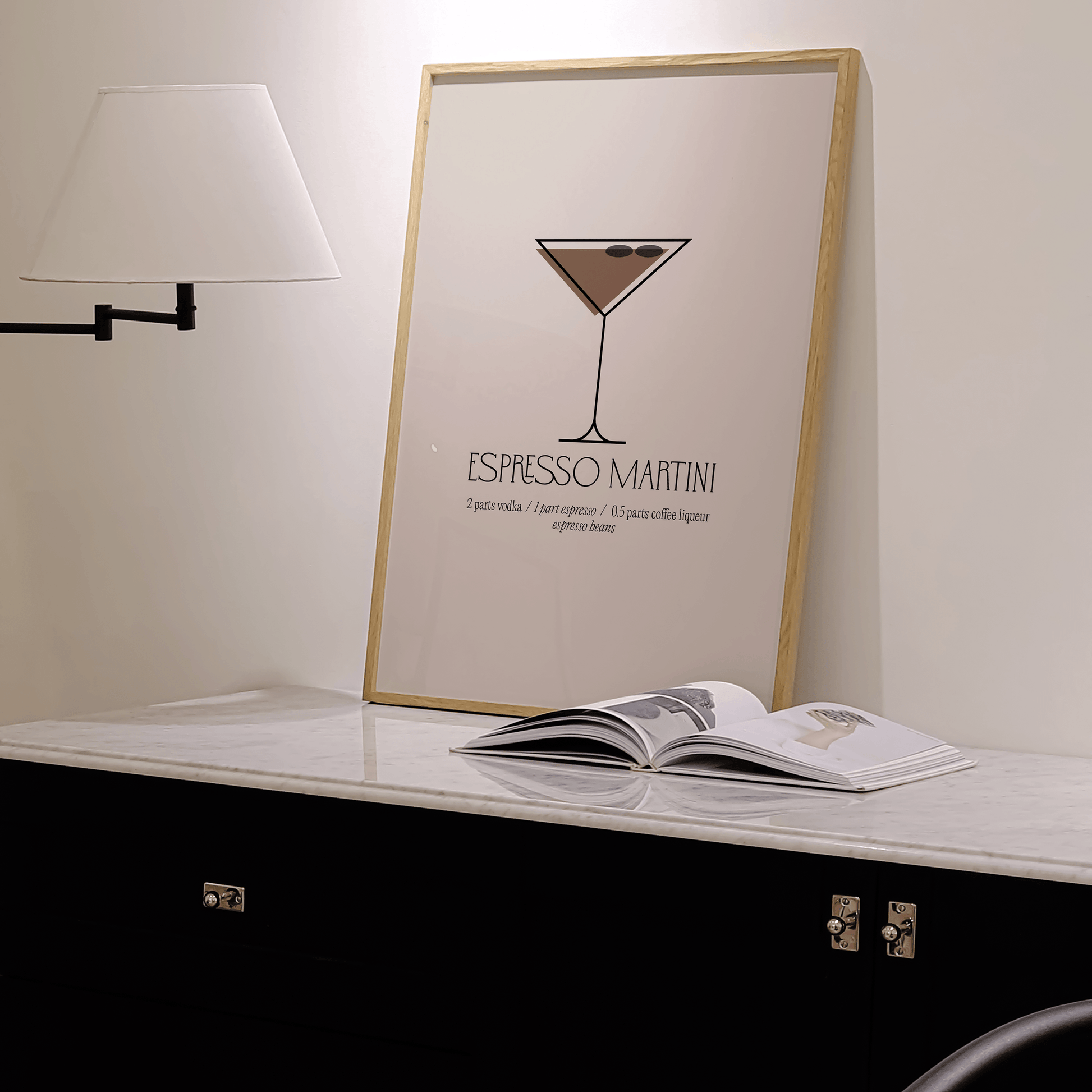 Espresso Martini Print - THE WALL SNOB