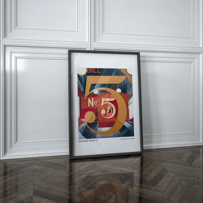 Figure 5 In Gold by Demuth Print - THE WALL SNOB