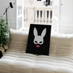 Follow The White Rabbit Poster | Rabbit Mask Wall Print – THE WALL SNOB