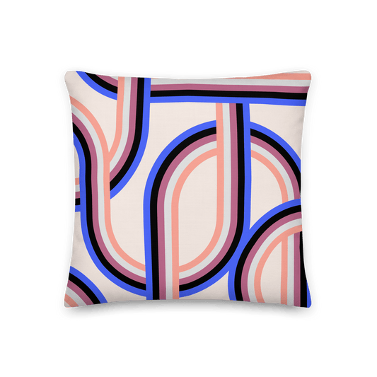 Genderfluid Pride Stripes Pillowcase - THE WALL SNOB