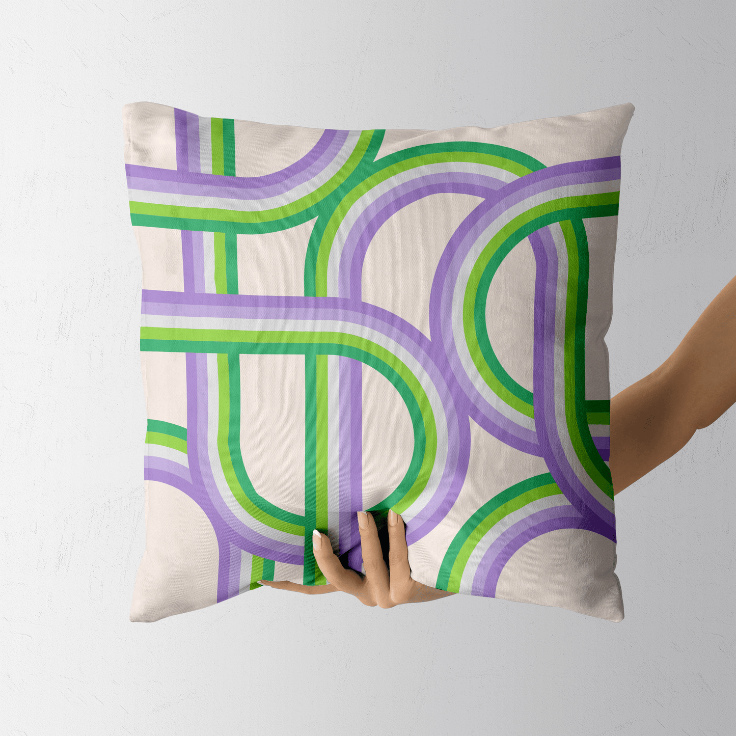 Genderqueer Pride Stripes Pillowcase - THE WALL SNOB