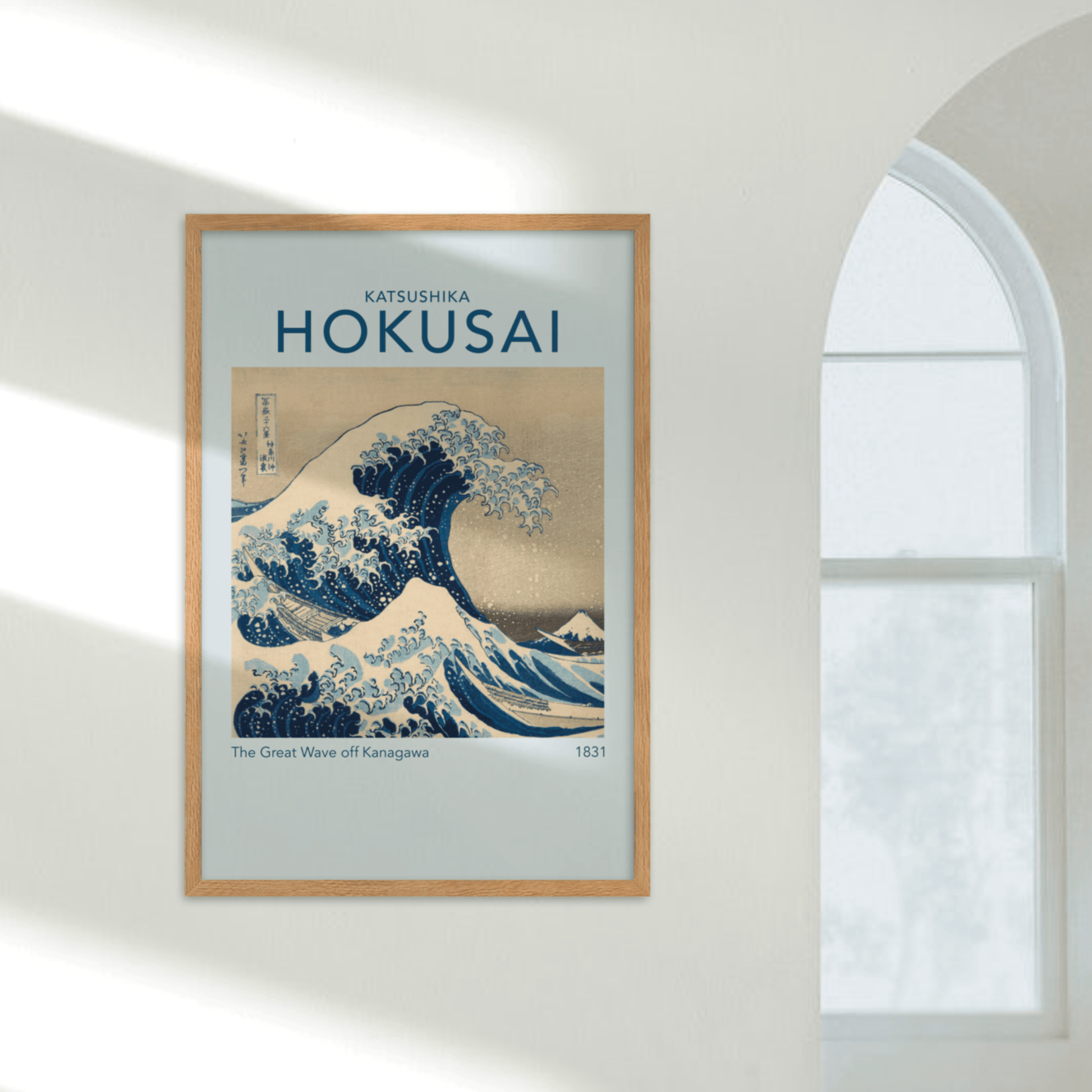 Hokusai The Great Wave, Poster - THE WALL SNOB