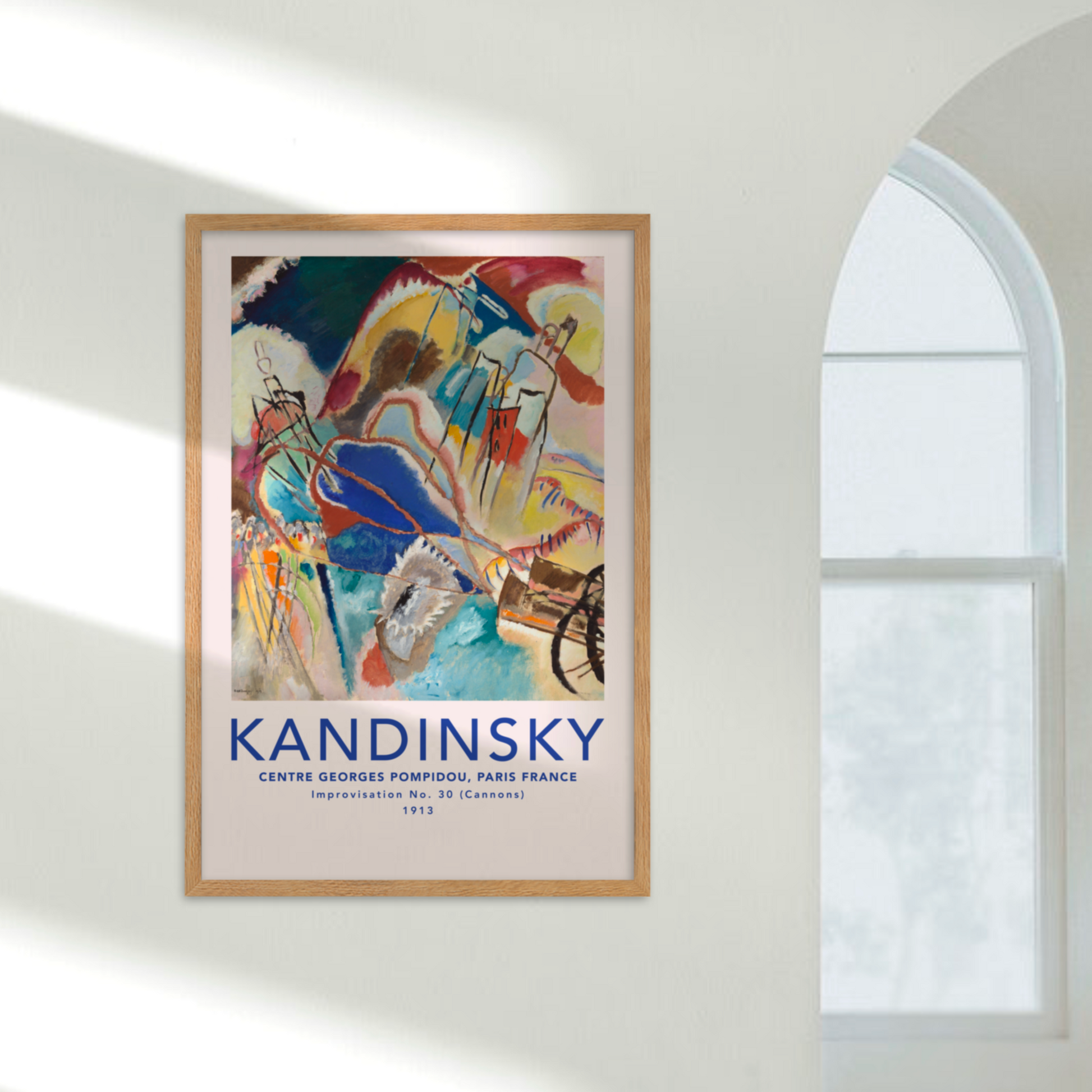 Kandinsky Improvisation Exhibition, Poster - THE WALL SNOB
