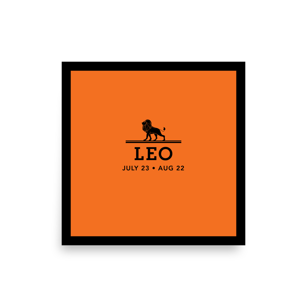 Leo Legacy Print - THE WALL SNOB