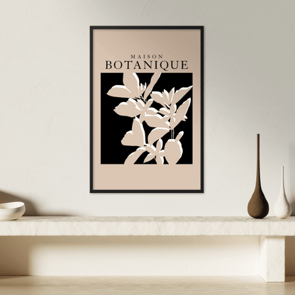 Maison Botanique Tan Leaf, Poster - THE WALL SNOB