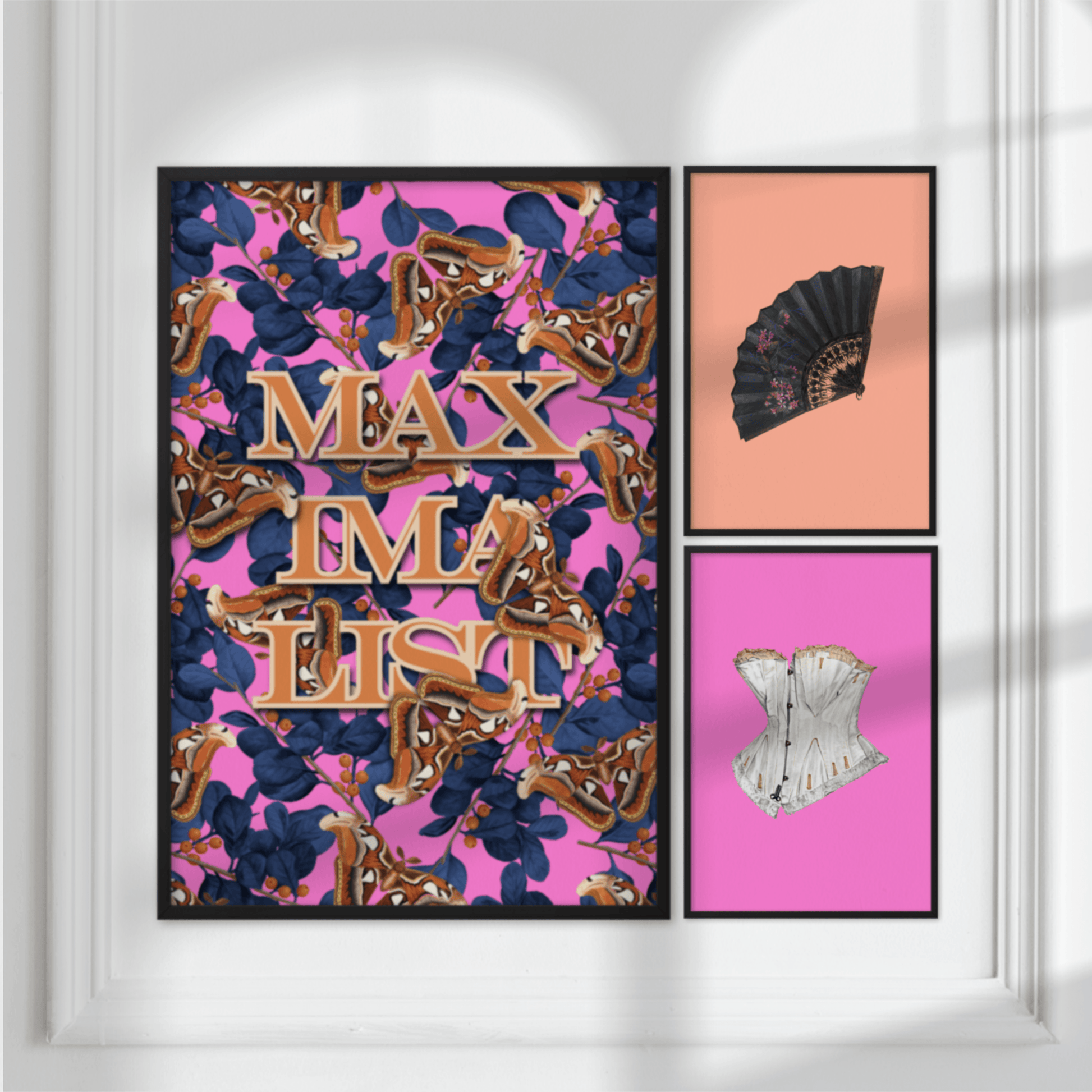 Maximalist Spotted Butterfly, Poster - THE WALL SNOB