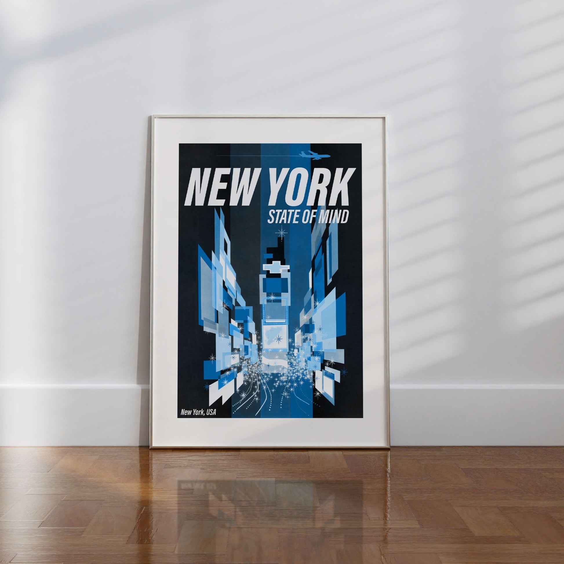 New York State Of Mind Print - THE WALL SNOB
