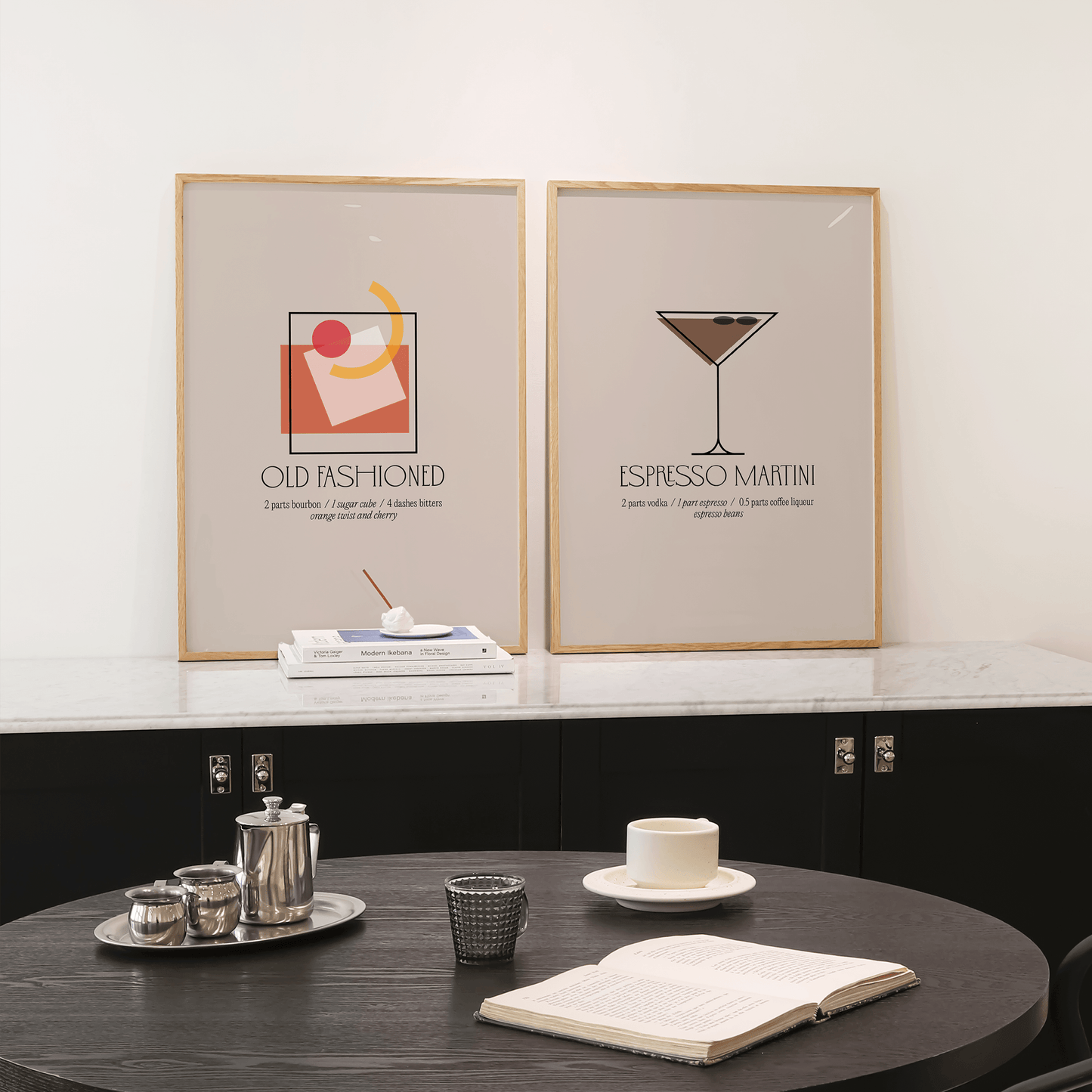 Old Fashioned Classic Cocktail Print - THE WALL SNOB