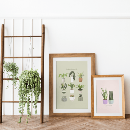 Plant Life, Poster - THE WALL SNOB