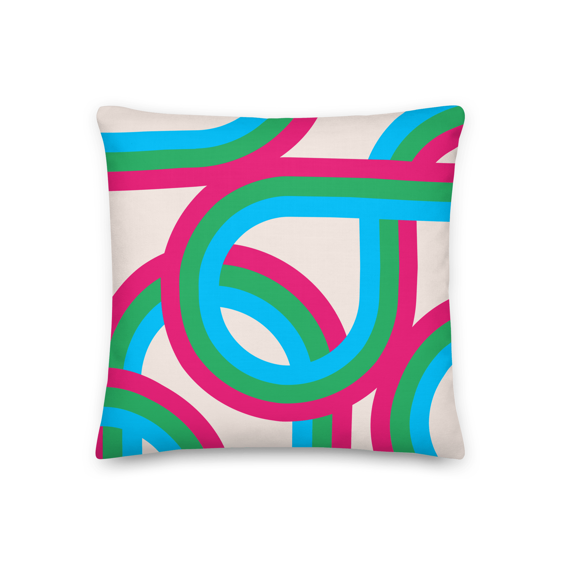 Poly Pride Stripes Pillowcase - THE WALL SNOB