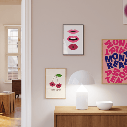 Pucker Up, Poster - THE WALL SNOB