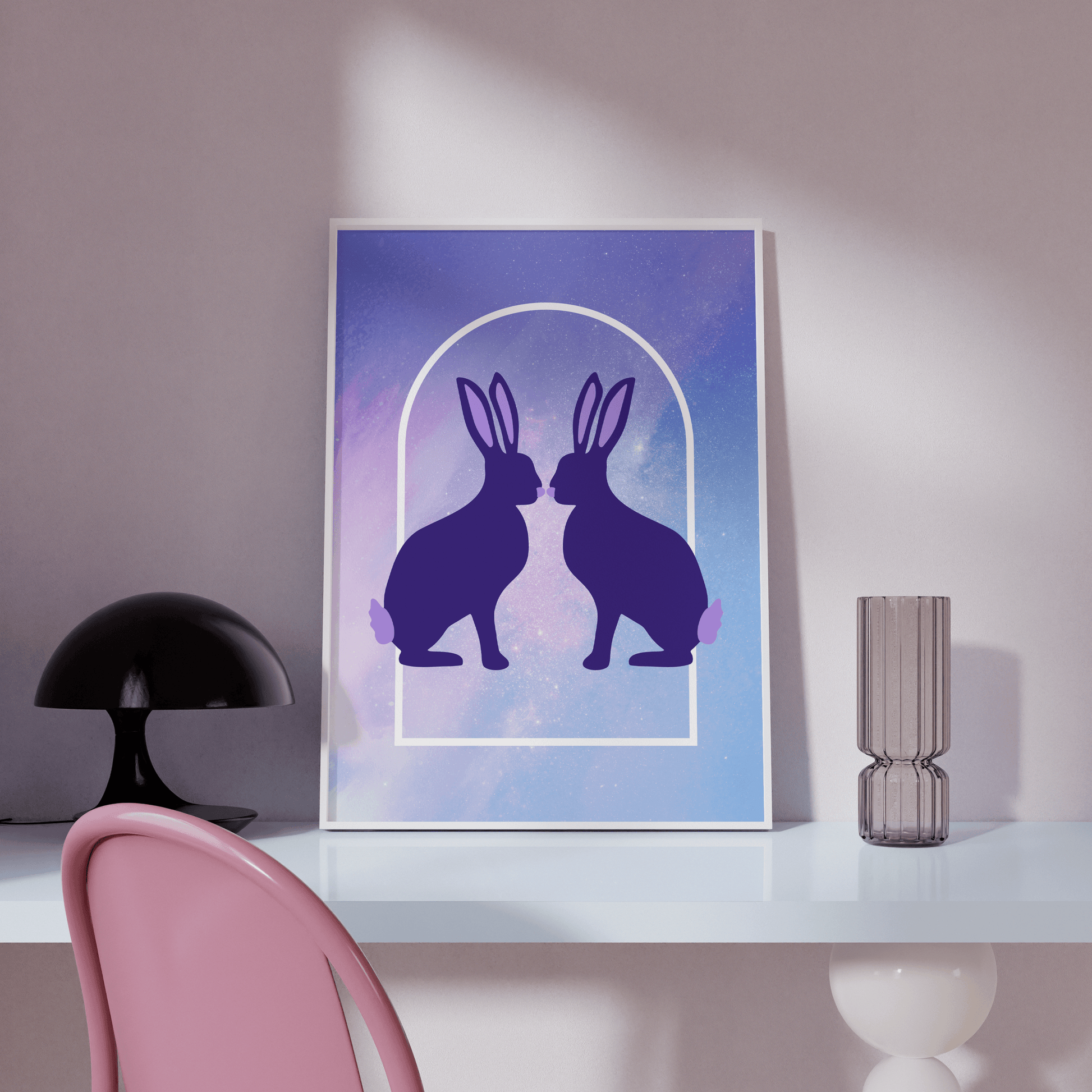 Rabbit Arch Galactic, Poster - THE WALL SNOB