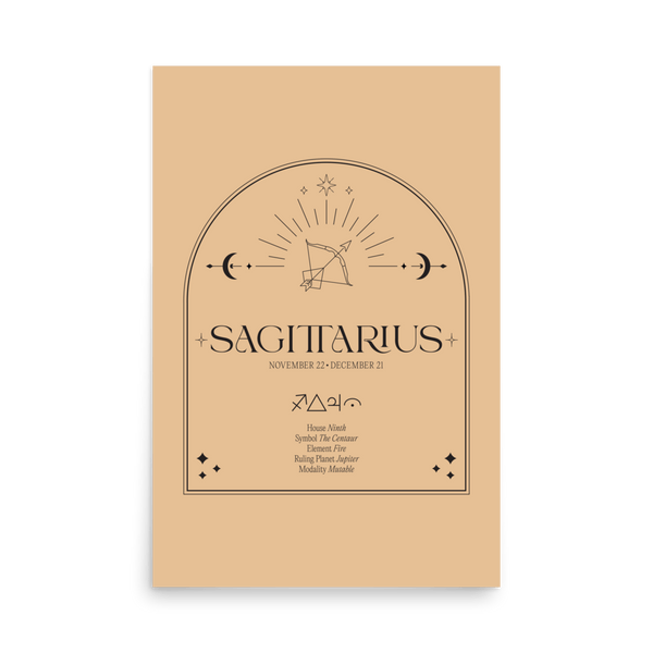 Sagittarius Element Print