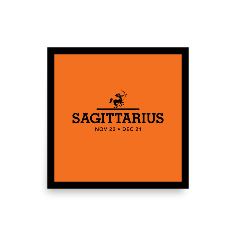 Sagittarius Legacy Print - THE WALL SNOB