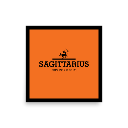 Sagittarius Legacy Print - THE WALL SNOB