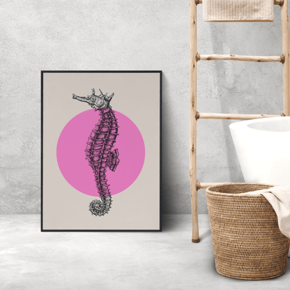 Seahorse Moon, Poster - THE WALL SNOB