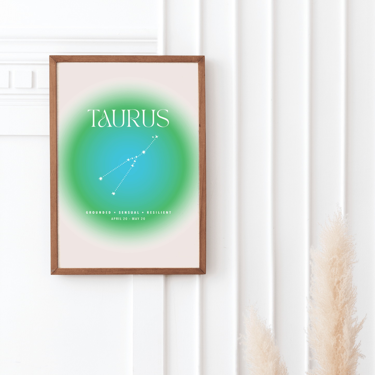 Taurus Aura, Poster - THE WALL SNOB