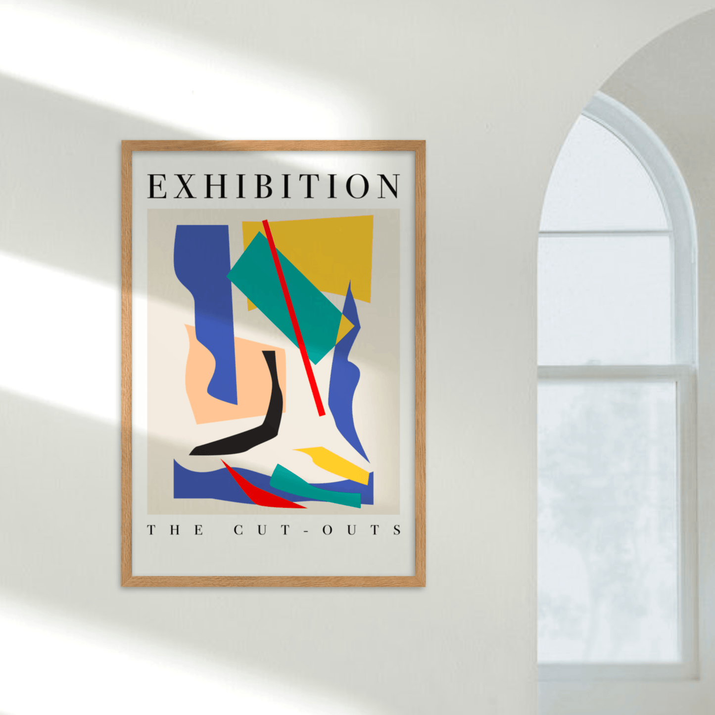 The Cut-Outs Exhibition Poster - THE WALL SNOB